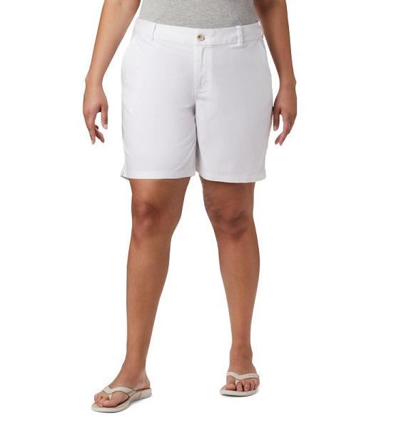 Columbia Bonehead Shorts Women White USA (US882221)